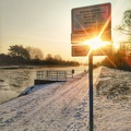 Winter am Kanal